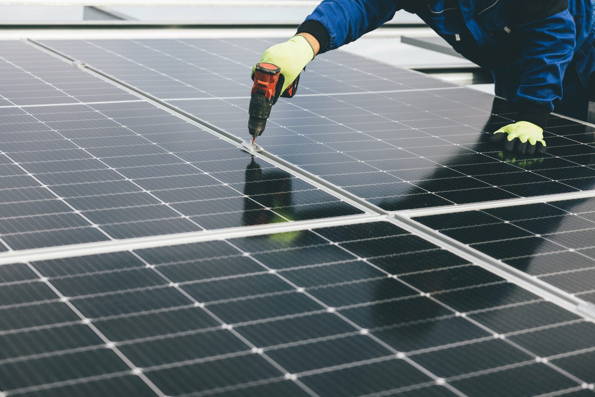 Imagen actual de instalación solar